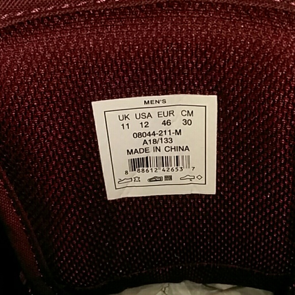 Supra Vaiders Hightops Burgundy/White - Picture 5 of 7